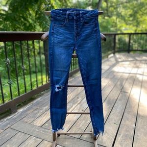American Eagle Hi-Rise Jegging Crop, Size 2